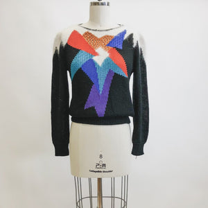 Vintage 80s Franco Valerie Winter Sweater