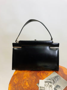 Vintage Black Sofia Bag