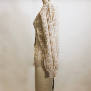 Vintage Light Golden Cardigan