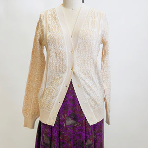 Vintage Light Golden Cardigan