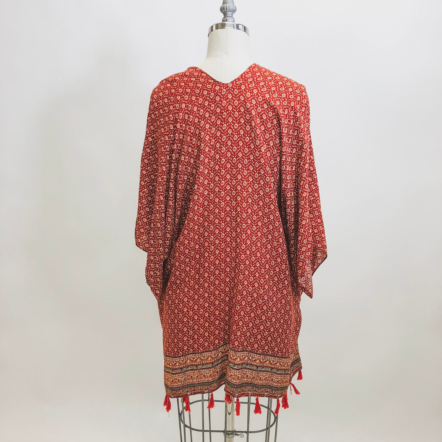 Vintage Boho One-Size Hippie Viscose Top